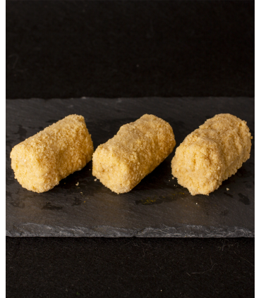 CROQUETA DE JAMON Y HUEVO