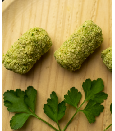 CROQUETA DE ALCACHOFA CON JAMON