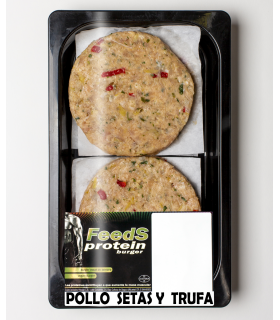 BURGER SUPREMA POLLO  SETAS Y  TRUFA