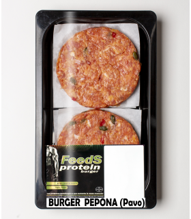 BURGER  LA PEPONA  (PAVO)