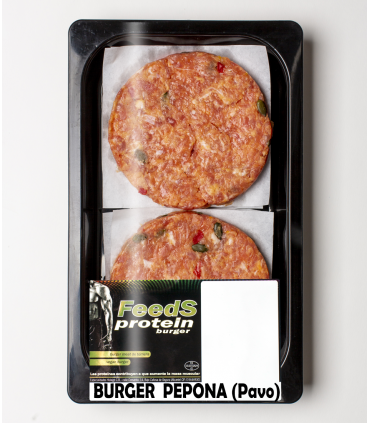 BURGER  LA PEPONA  (PAVO)